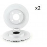 2x Disques de Frein Avant - Seat Cordoba Ibiza Toledo Volkswagen Caddy Golf Jetta Lupo Passat Polo 104440309