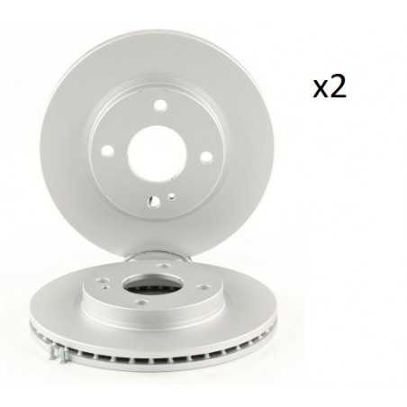 2x Disques de Frein Avant - Ford Fiesta VI 104590889 2x Disques de Frein Avant - Ford Fiesta VI 104590889