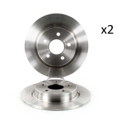 2x Disques de Frein Arriere - Ford C-Max Focus II Volvo C30 C70 II S40 II V50 104591829 2x Disques de Frein Arriere - Ford C-Max Focus II Volvo C30 C70 II S40 II V50 104591829