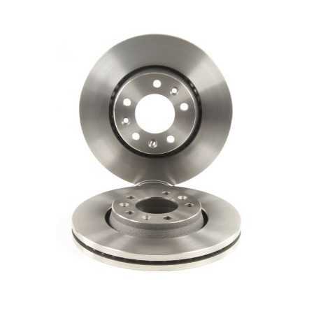 2x Disques de Frein Avant - Citroen Jumpy Fiat Scudo Peugeot Expert 104735339 2x Disques de Frein Avant - Citroen Jumpy Fiat Scudo Peugeot Expert 104735339