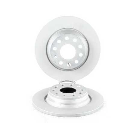 2x Disques de Frein Arriere - Audi A3 Q3 Seat Leon Toledo Skoda Octavia Volkswagen Golf Jetta Passat Sharan 104441519 2x Disques de Frein Arriere - Audi A3 Q3 Seat Leon Toledo Skoda Octavia Volkswagen Golf Jetta Passat Sharan 104441519