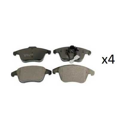 4x Plaquettes de Fein Avant - Audi Q3 Seat Alhambra Vw Sharan Tiguan 2433301 4x Plaquettes de Fein Avant - Audi Q3 Seat Alhambra Vw Sharan Tiguan 2433301