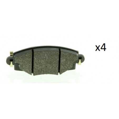 4x Plaquettes de Frein Avant - Citroen C5 101545469 4x Plaquettes de Frein Avant - Citroen C5 101545469