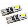 2 Ampoules Veilleuse à led Effet Xenon w5w t10 w5w