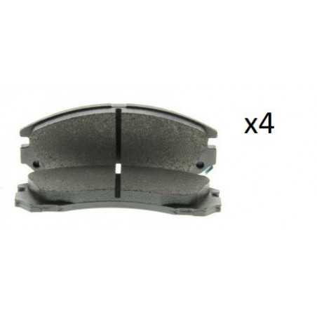 4x Plaquettes de Frein Avant - Citroen C-Crosser Mitsubishi L 200 Lancer Outlander Pajero Peugeot 4007 j3605031 4x Plaquettes de Frein Avant - Citroen C-Crosser Mitsubishi L 200 Lancer Outlander Pajero Peugeot 4007 j3605031