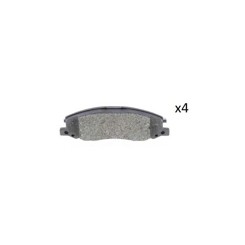 4x Plaquettes de Frein Avant - Opel Insignia A Saab 9-5 MDB2871