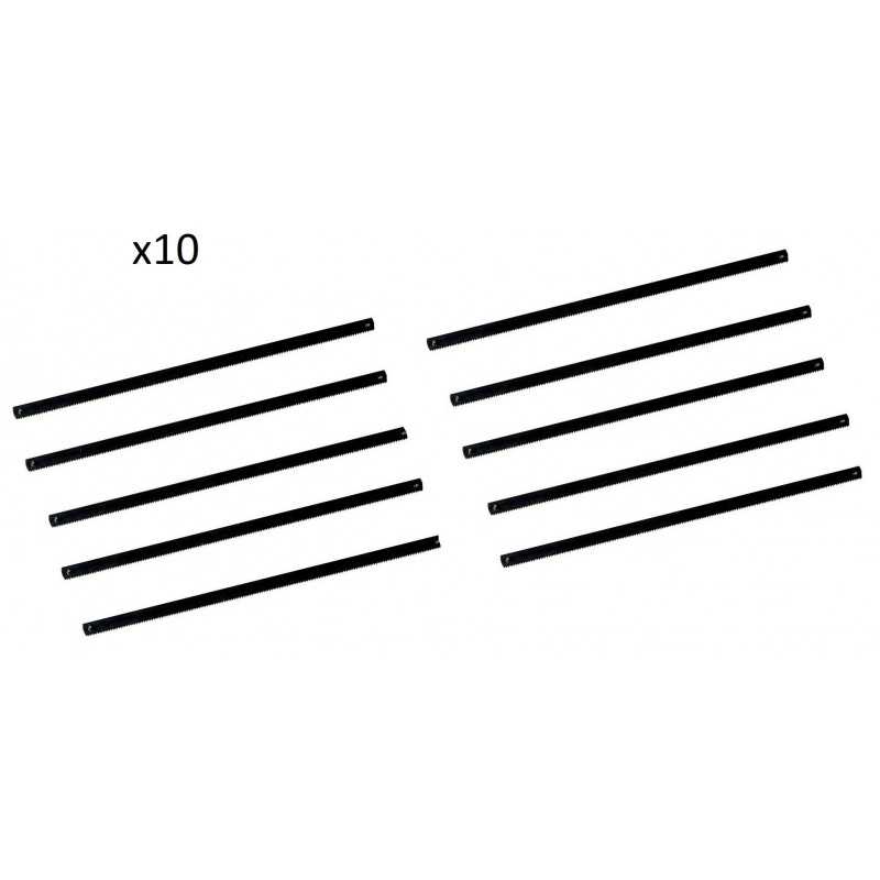 10x Lames de scie a metaux mini - 150 mm 3319