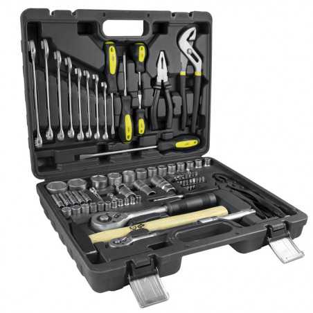 COFFRET DE DOUILLES 72 PIÈCES - 6 PANS 51818 COFFRET DE DOUILLES 72 PIÈCES - 6 PANS 51818