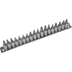 RAIL A 18 DOUILLES TOURNEVIS 1/4" 52909