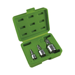 COFFRET 3 ADAPTATEURS MAGNÉTIQUES 1/4”, 3/8”, 1/2” 51802