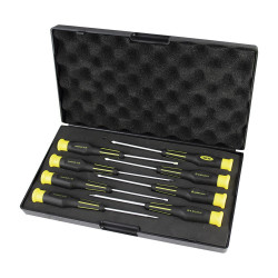 COFFRET DE 8 TOURNEVIS DE PRECISION LONGUES 52501