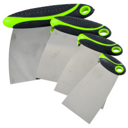 COFFRET DE 4 SPATULES ACIER 53339