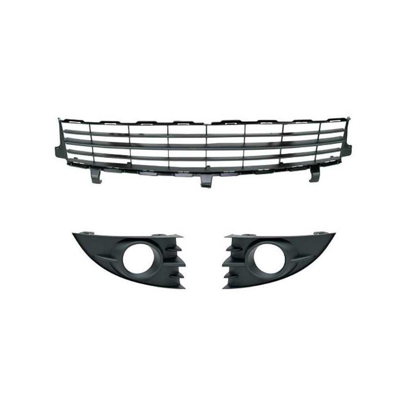 Kit Grilles Pare Choc Avant Inférieur - Renault SCENIC RN3104C