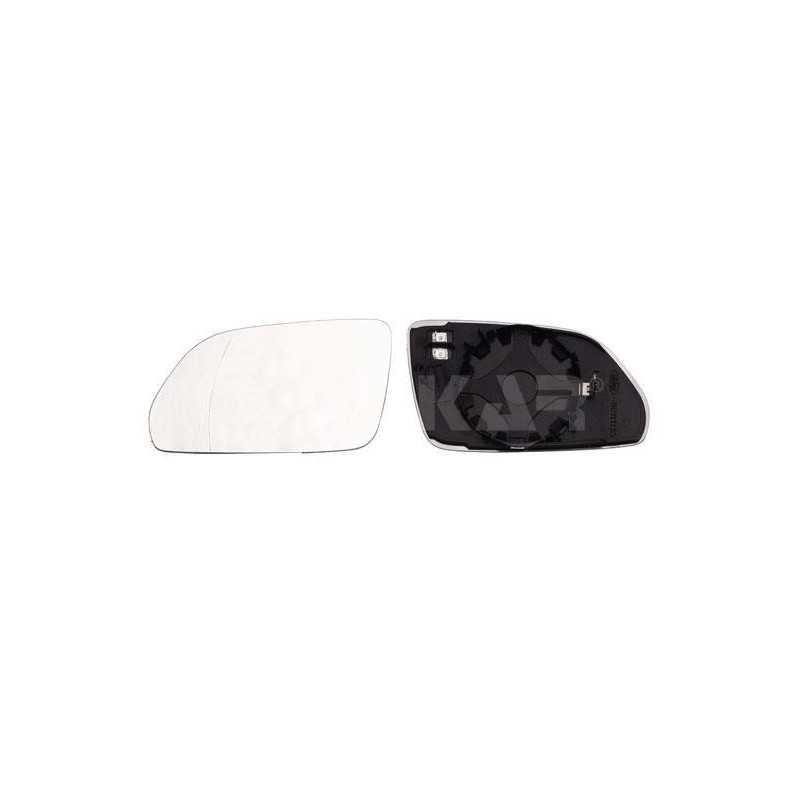 Glace de rétroviseur avec support coté droit Skoda Octavia , Volkswagen Polo 6412111