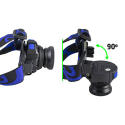 PORTATIF A LUMIERE FRONTALE DE TETE 350 LM 53568