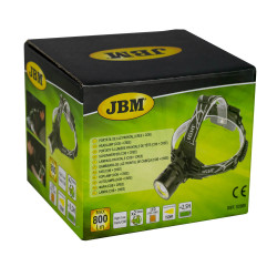 PORTATIF A LUMIERE FRONTALE DE TETE 800 LM (COB + CREE) 53569