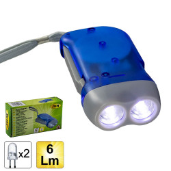 LAMPE DINAMO 2 LEDS 51573