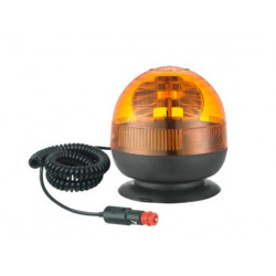 GYROPHARE 12V BAS AIMANTÉE AVEC PRISE D'ALLUME-CIGARE 52299