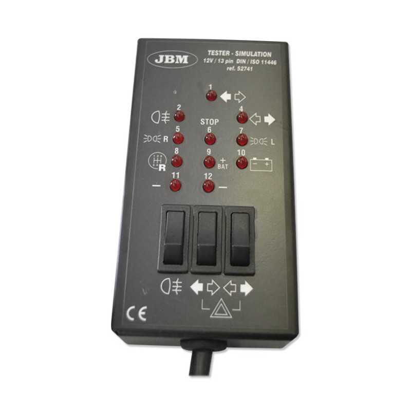 TESTEUR DE FAISCEAUX 12V 13 PINS 52741
