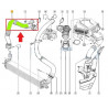 Kit Reparation Durite de Turbo Tuyau Silicone - Renault Laguna 3 Latitude 2.0 DCI 6187