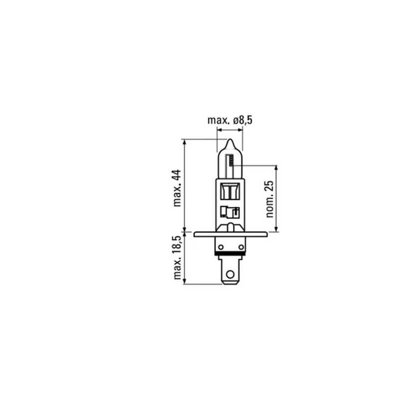 LAMPE DE GYROPHARE H1 35W 10766