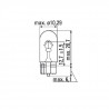 LAMPE OBN 12V 5W T10 52861
