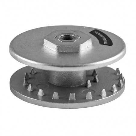 ADAPT. P/ROUE NOIRE SIMPLE POUR COFFRET BOSSEUSE 51442 ADAPT. P/ROUE NOIRE SIMPLE POUR COFFRET BOSSEUSE 51442