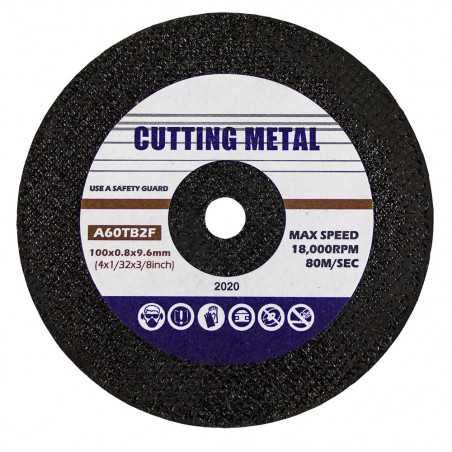 DISQUE DE COUPE POUR DISQUEUSE RÉF. 51219 DE 4"X1/32" 51385 DISQUE DE COUPE POUR DISQUEUSE RÉF. 51219 DE 4"X1/32" 51385