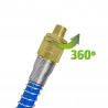 TUYAU SPIRAL PNEUMATIQUE 10 MM - 15 M - CONNECTEUR 1/4" 53632