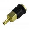 CONNECTEUR RAPIDE AVEC FIXATEUR - RACCORDEMENT DE TUYAU M8 14202