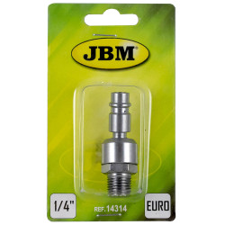 ADAPTATEUR ARTICULE POUR AIR COMPRIME MALE, EUR 1/4 POUCE 14314