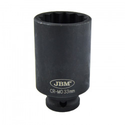 DOUILLE IMPACT 1/2" 12 PANS 33MM 11616