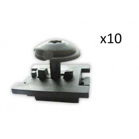 10x Clips PASSAGE DE ROUE - PEUGEOT 307 308 CITROEN C4 C5 VCF472 10x Clips PASSAGE DE ROUE - PEUGEOT 307 308 CITROEN C4 C5 VCF472