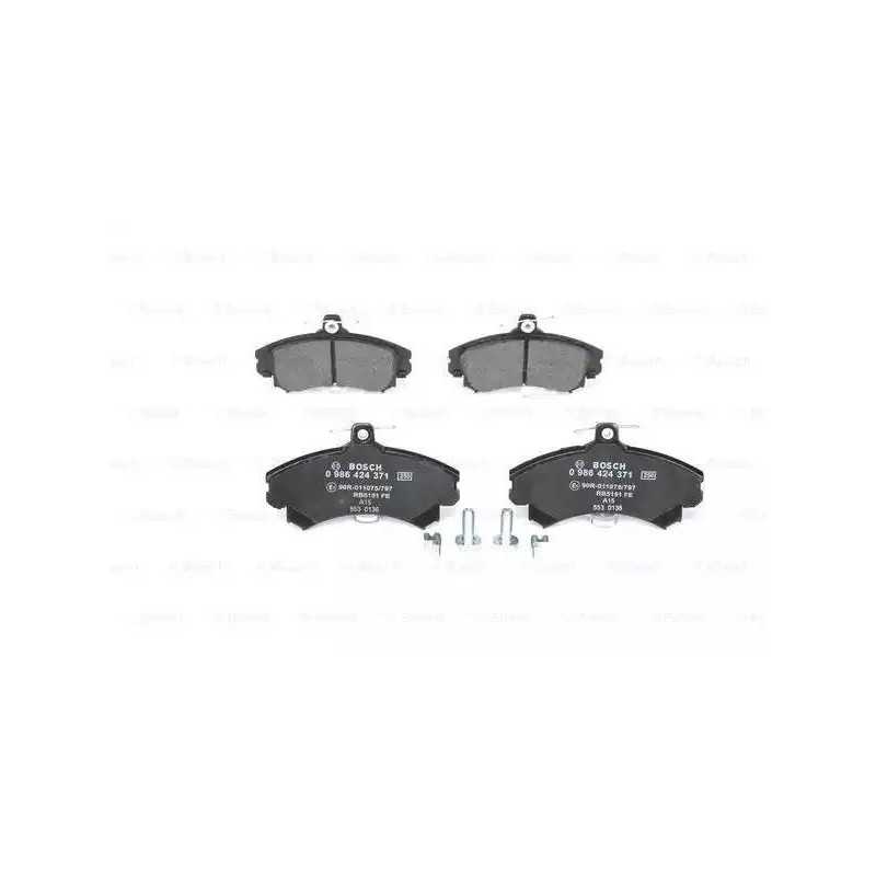 4x plaquettes de frein - MITSUBISHI PROTON SMART VOLVO 0986424371