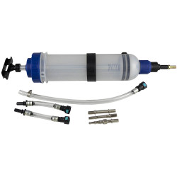 TUBE D'ASPIRATION TRANSPARENT POUR ADBLUE ET CARBURANT + ADAPTATEURS 53628