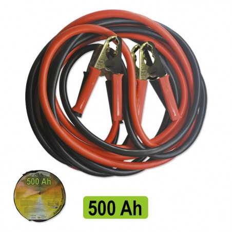 CABLES DE DEMARRAGE 50MMX2 / 3M PINCE EN LAITON 52071 CABLES DE DEMARRAGE 50MMX2 / 3M PINCE EN LAITON 52071