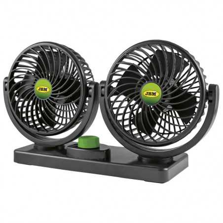 VENTILATEUR DE VOITURE DOUBLE 5 24 V