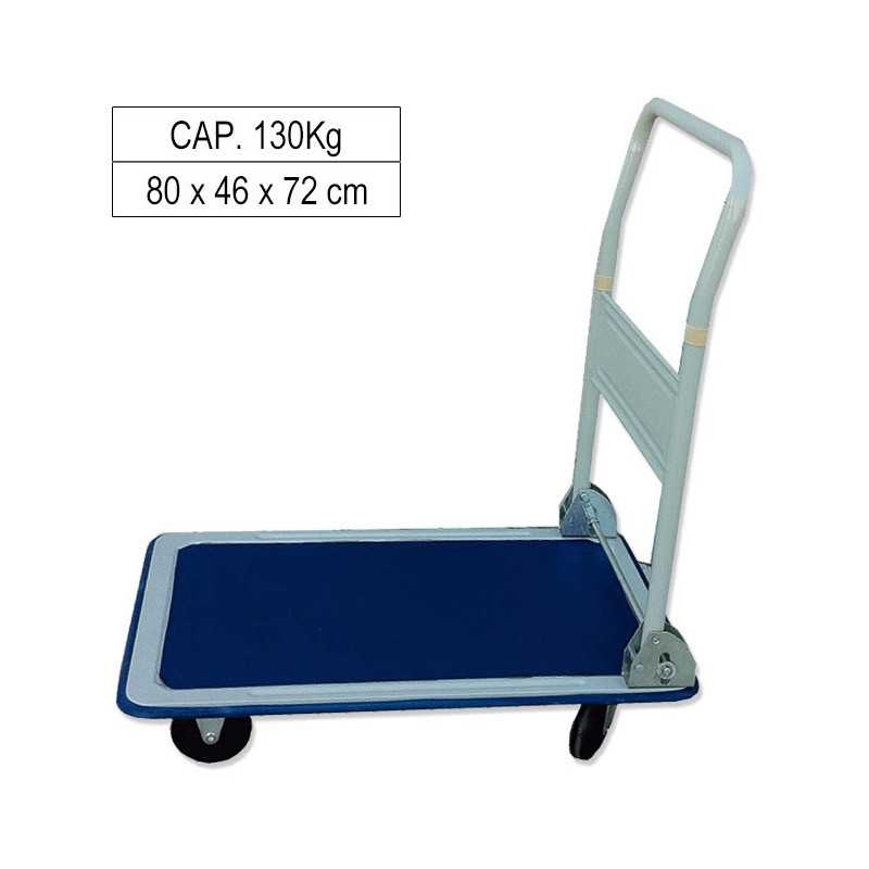 CHARIOT PLATEFORME ACIER CAP. 130KG 52200