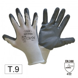 GANTS A/ PAUME RENFORCÉE DE NITRILE T9 51634