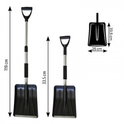 PELLE EXTENSIBLE ALUMINIUM 53033