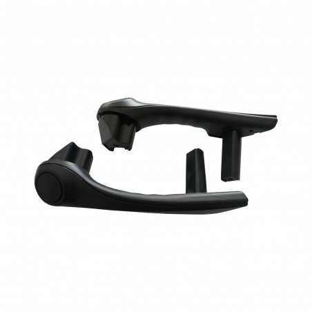 Poignees de porte avant interieure noire G + D - Renault Megane 2 2002-2005 10946 Poignees de porte avant interieure noire G + D - Renault Megane 2 2002-2005 10946