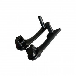 Poignees de porte avant interieure noire G + D - Renault Megane 2 2002-2005 10946