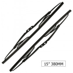 2X BALAIS D'ESSUIE-GLACE UNIVERSEL 15 Pouces 380mm JBMWB15