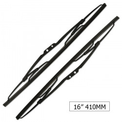 2X BALAI D'ESSUIE-GLACE UNIVERSEL 16 Pouces 410mm JBMWB16