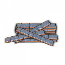MASSE EQUILIBRAGE AUTOCOLLANTE DE 45 GR. - ZINC 50600