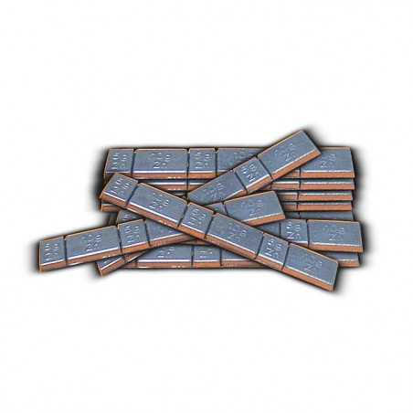 MASSE EQUILIBRAGE AUTOCOLLANTE DE 45 GR. - ZINC 50600 MASSE EQUILIBRAGE AUTOCOLLANTE DE 45 GR. - ZINC 50600