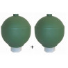 2 Spheres Accumulateur de Suspension Avant - Citroen Xm 22499*2