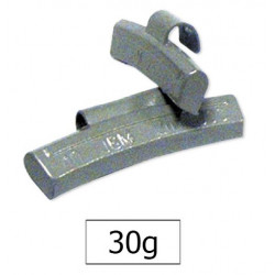 MASSE D'EQUILIBRAGE EN ZINC 30g JANTE ALLIAGE 50783