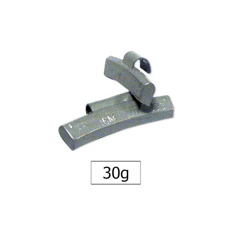 MASSE D'EQUILIBRAGE EN ZINC 30g JANTE ALLIAGE 50783