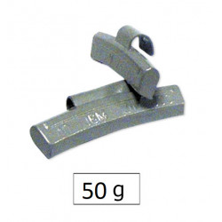 MASSE D'EQUILIBRAGE EN ZINC 50g JANTE ALLIAGE 51604